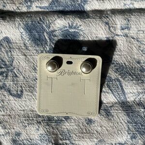 Brighton Silver Stud Earrings